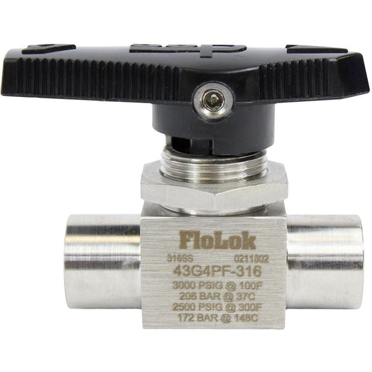 2 Way Ball Valve - Female NPT - SSP Corporation High Desert Scientific