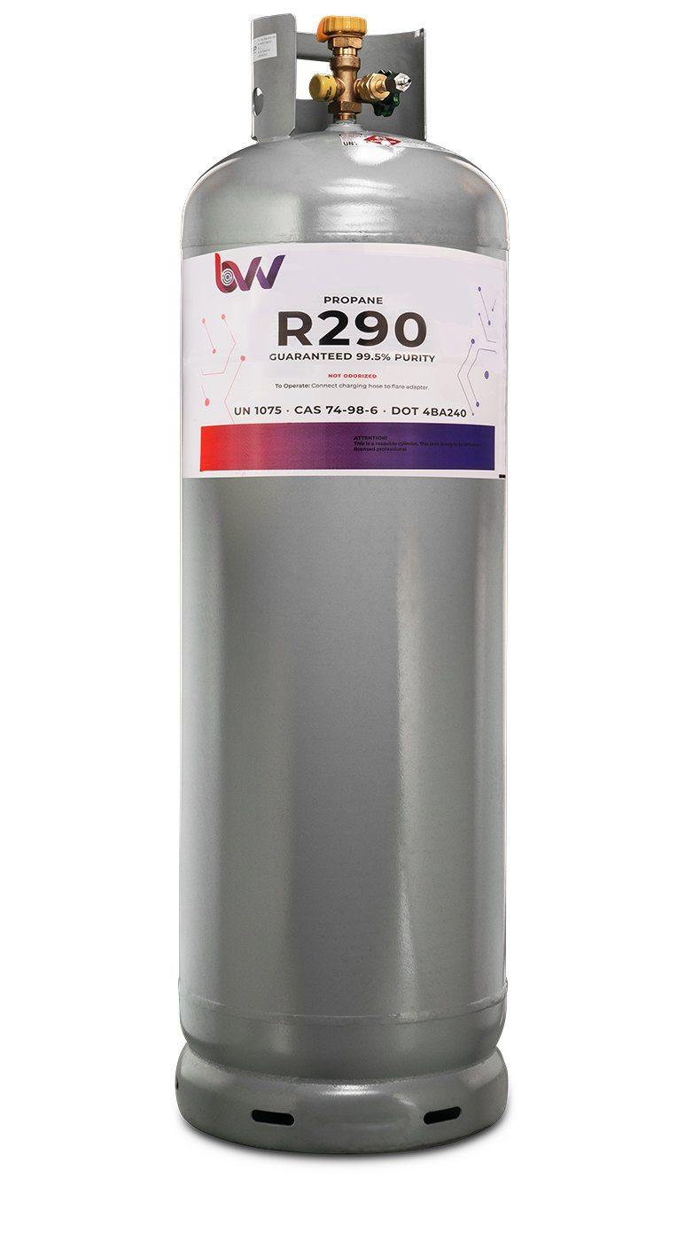 120LB DIPTUBE Tank High Purity USA PROPANE R290 - 99.5% Guaranteed - BVV High Desert Scientific