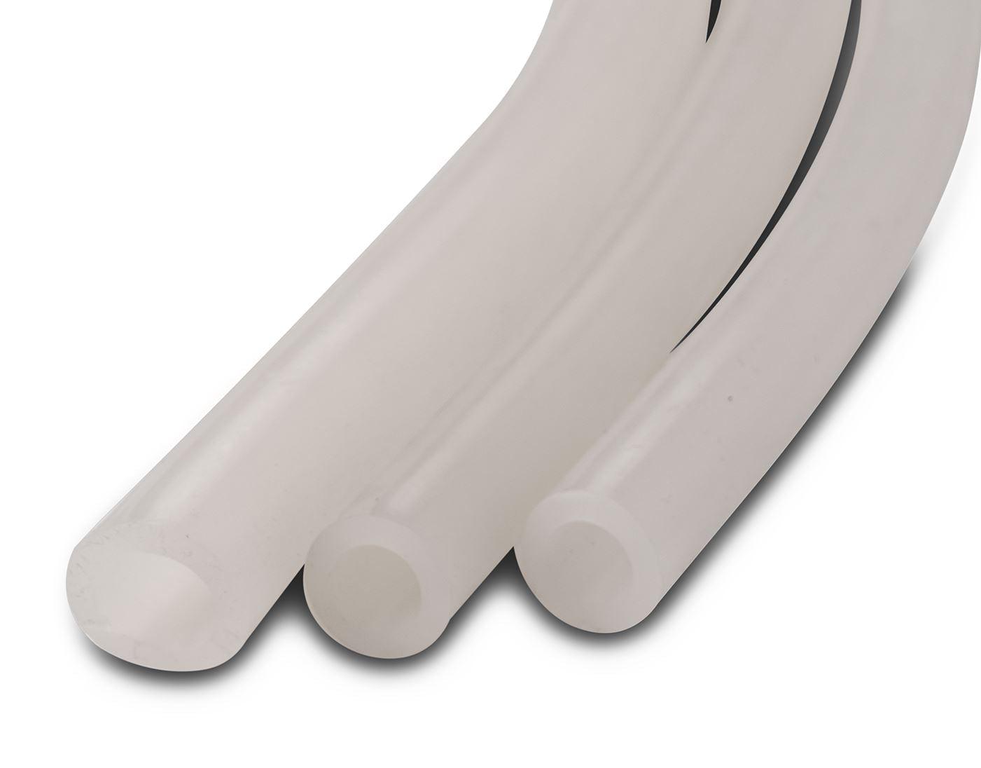 1/2" x 1/8" Wall - Heavy Duty Silicone Tubing For Flow - BVV High Desert Scientific