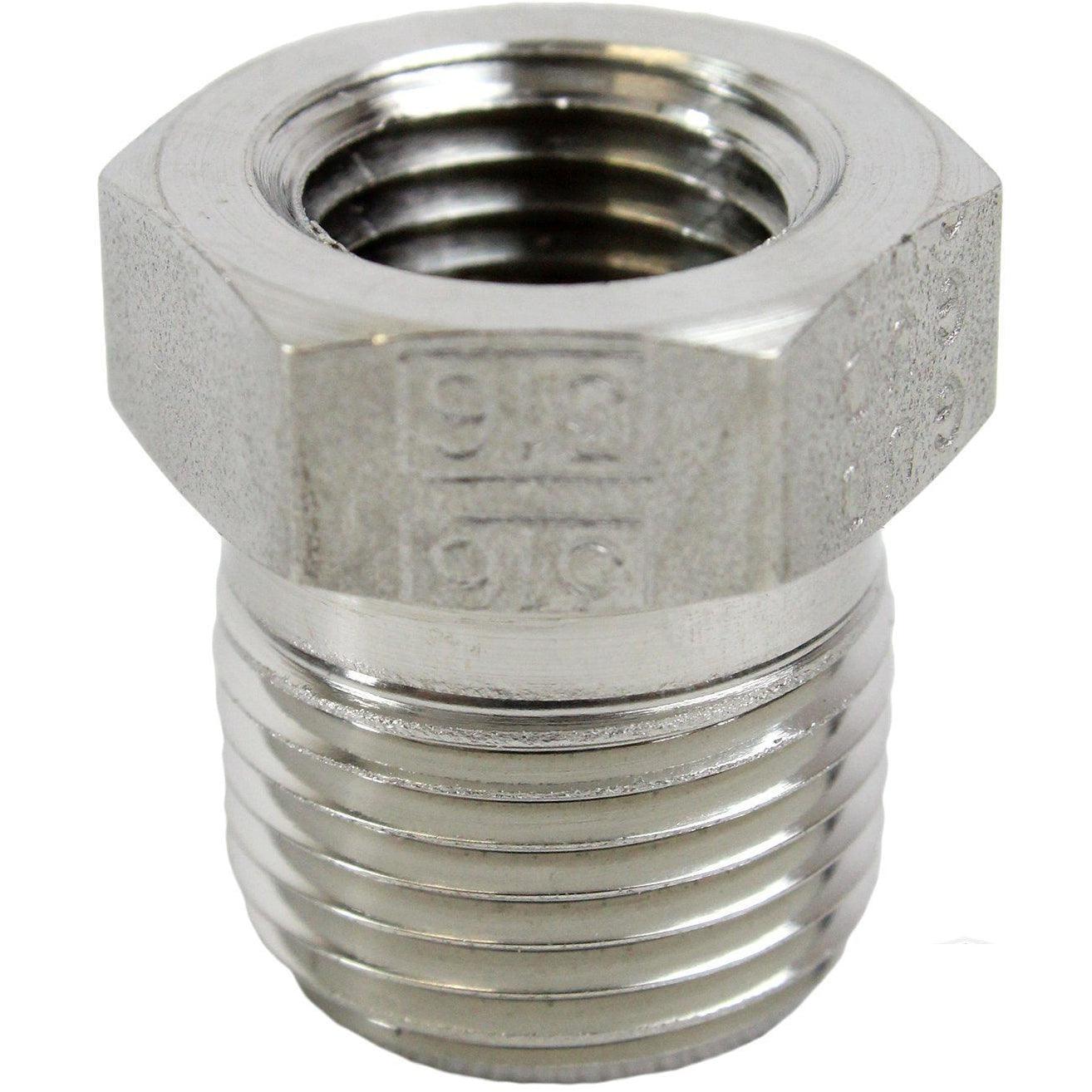 1/4" FNPT x 3/8" MNPT Reducing Bushing - SSP Corporation High Desert Scientific