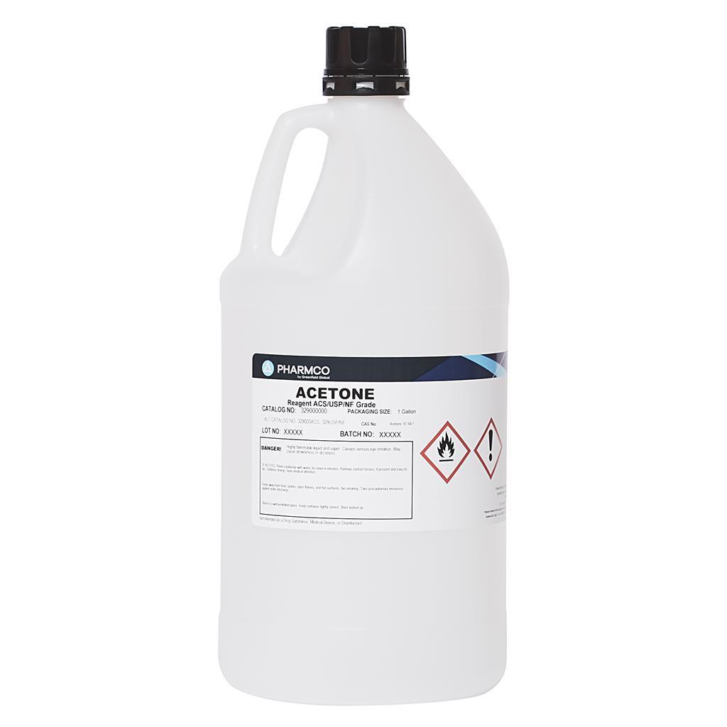 Pharmco Acetone - Pharmco High Desert Scientific