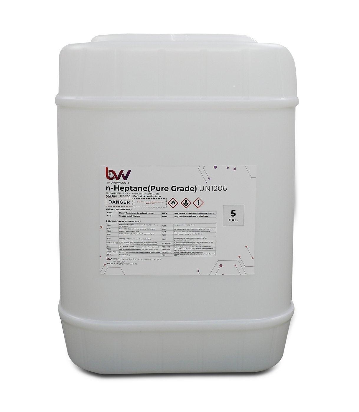 BVV™ ULTRA High Purity Lab Grade N-Heptane 99.3% Pure - BVV High Desert Scientific