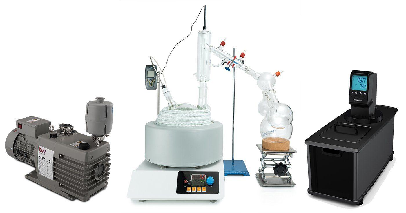 5L Premium Short Path Distillation Turnkey Setup - BVV High Desert Scientific