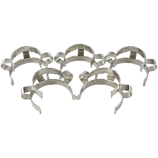 5 Pack of Metal Keck Clips for 24/40 Joints - BVV High Desert Scientific