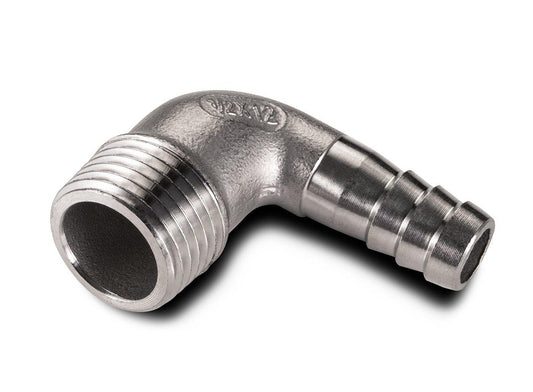 Hose Barb x MNPT Elbow - BVV High Desert Scientific