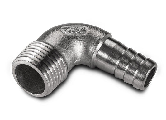 Hose Barb x MNPT Elbow - BVV High Desert Scientific