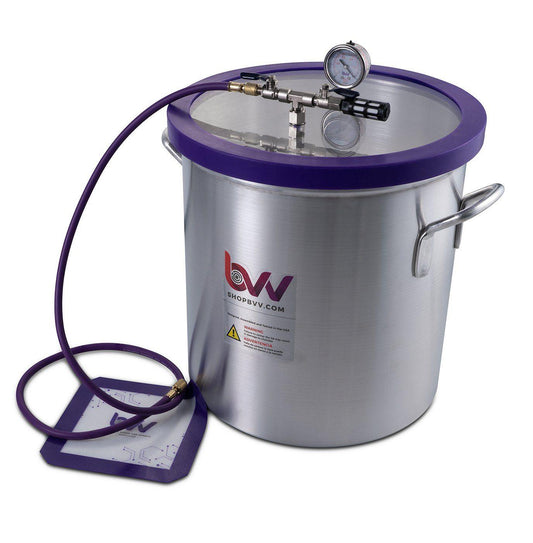 Best Value Vacs 10 Gallon Aluminum Vacuum Chamber - BVV High Desert Scientific