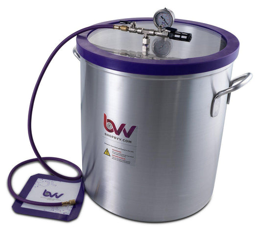 Best Value Vacs 15 Gallon Aluminum Vacuum Chamber - BVV High Desert Scientific