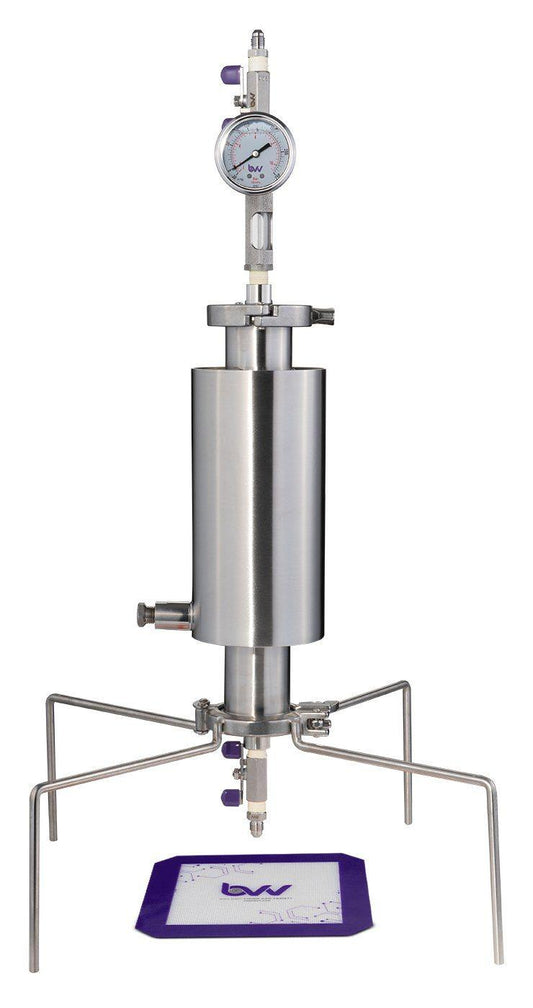 2" Dewaxing Closed Column Extractor 115-200g - BVV High Desert Scientific