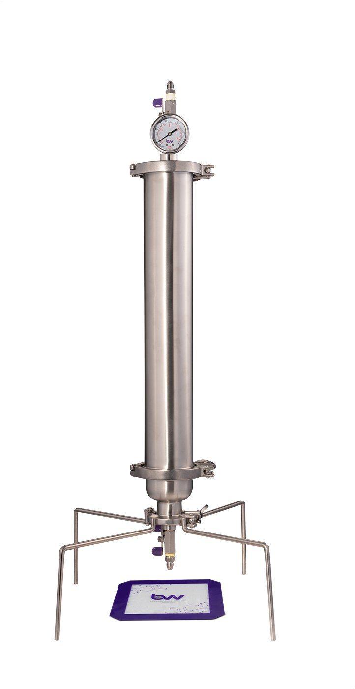 3" Standard Closed Column Extractor 180G-2LB - BVV High Desert Scientific