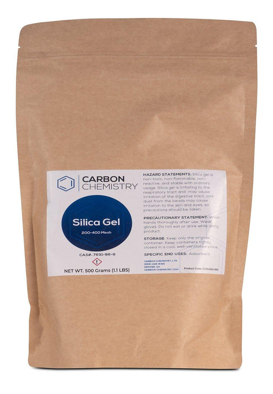 Carbon Chemistry Silica Gel 60A, 200-400 MESH - Carbon Chemistry LTD High Desert Scientific