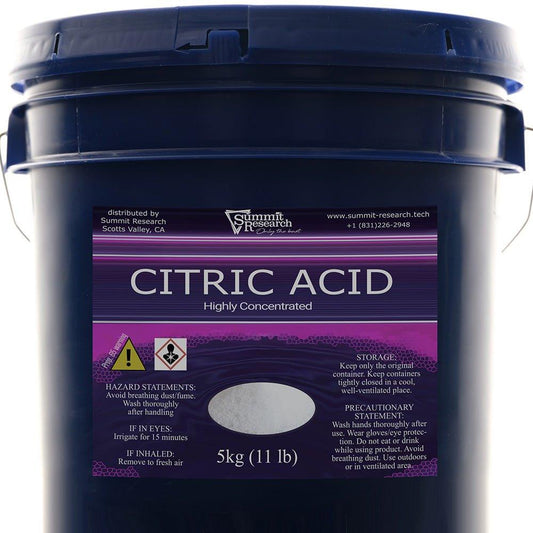 Citric Acid 5kg - Summit Research Tech High Desert Scientific