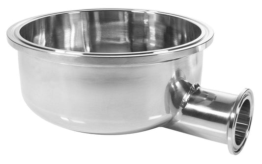 Hemispherical Endcap with 1.5" Side Port - BVV High Desert Scientific