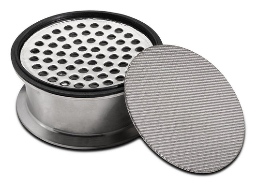 316L Stainless Dutch Weave Sintered Filter Disk 1 micron and up - BUNA-N - BVV High Desert Scientific