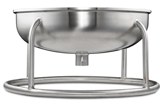 Hemispherical Tri-Clamp Reducer with Welded Ring Stand - BVV High Desert Scientific
