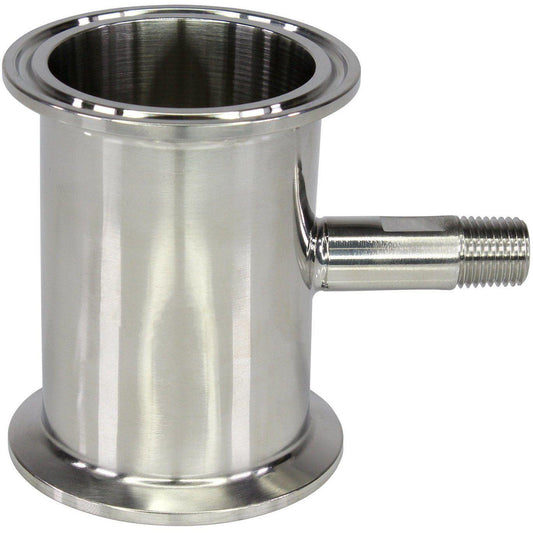 Tri-Clamp Spool x 3" Length x 1/4" MNPT - BVV High Desert Scientific