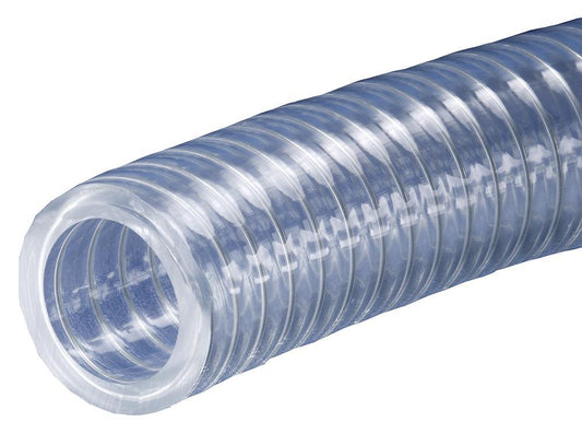 1" ID Heavy Wall Reinforced Clear PVC Vacuum Hose - Kuri Tec High Desert Scientific