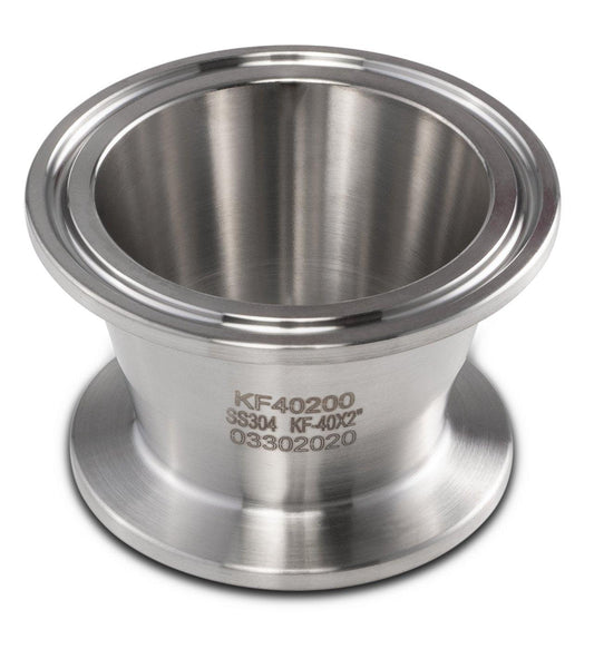 KF-40 Stainless Steel Tri-Clamp End Cap - BVV High Desert Scientific
