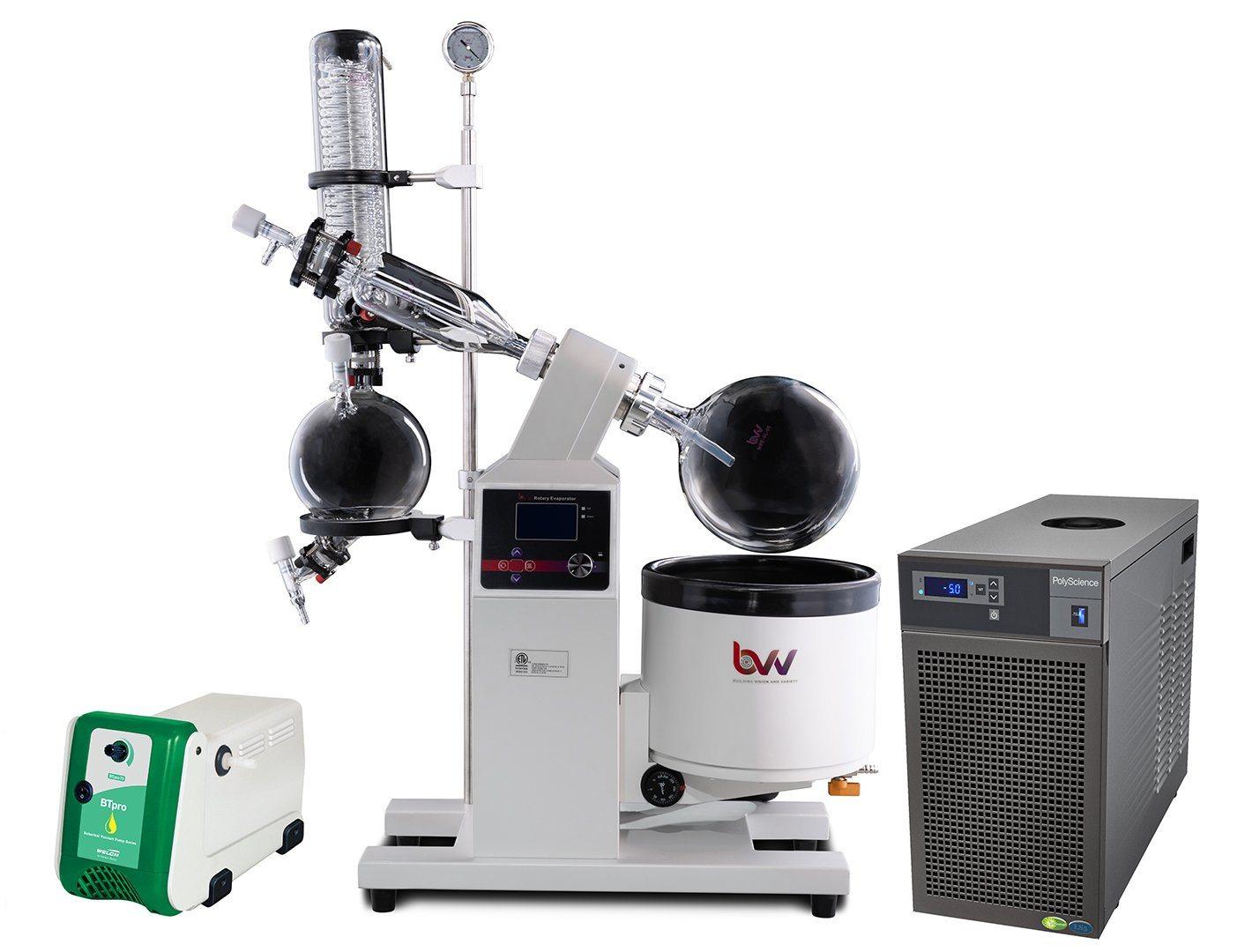 5L Neocision ETL Lab Certified Rotary Evaporator Turnkey System - BVV High Desert Scientific