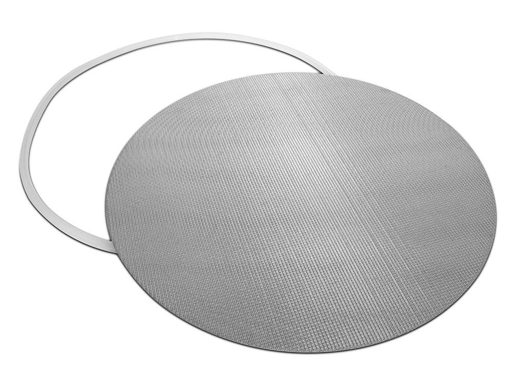 316L Stainless Dutch Weave Sintered Filter Disk 1 micron and up - Silicone - BVV High Desert Scientific