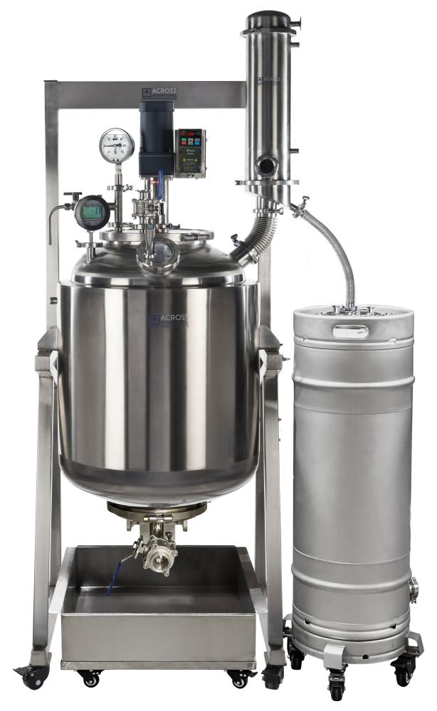 Ai Dual-Jacketed 100L 316L-Grade Stainless Steel Filter Reactor