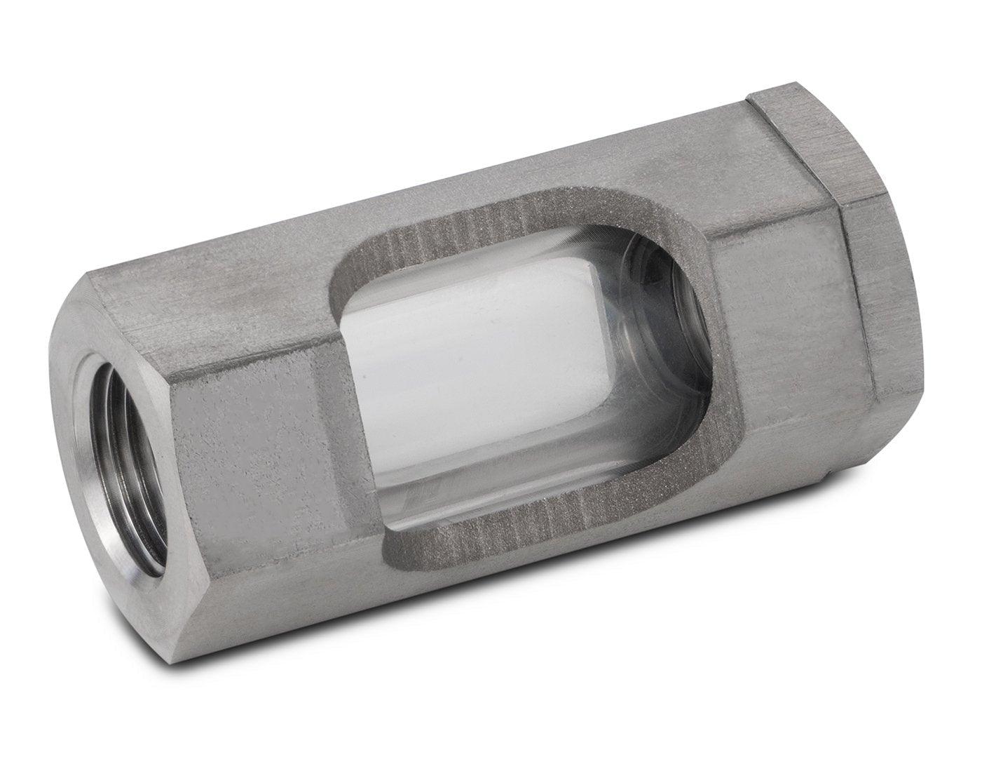 Female NPT Stainless Steel Sight Glass - BVV High Desert Scientific