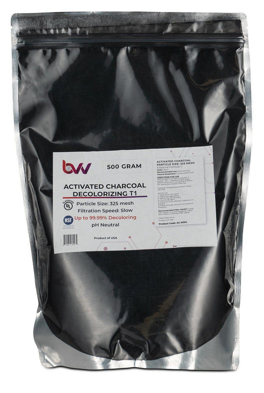 BVV™ Activated Hardwood Carbon Decolorizing T1 (100% Hardwood Charcoal) - BVV High Desert Scientific