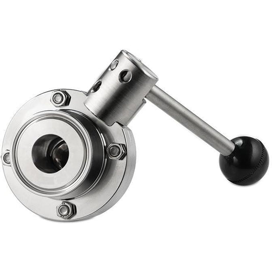 Butterfly Valve - 316 Stainless - VITON Seals - BVV High Desert Scientific