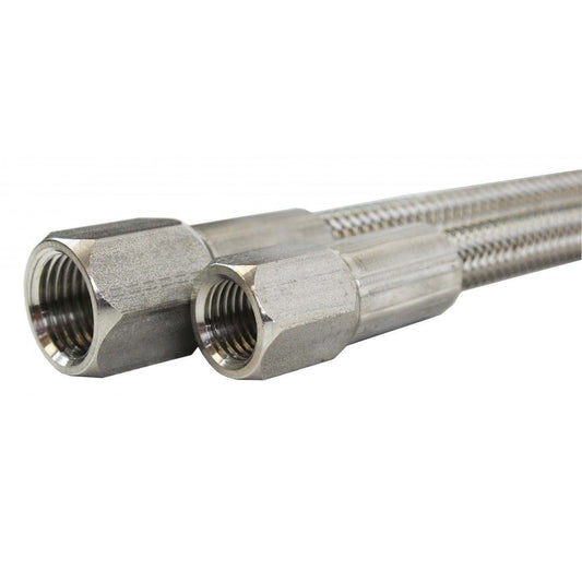 1/2" 37 Degree JIC Braided Stainless Steel Hose - BVV High Desert Scientific
