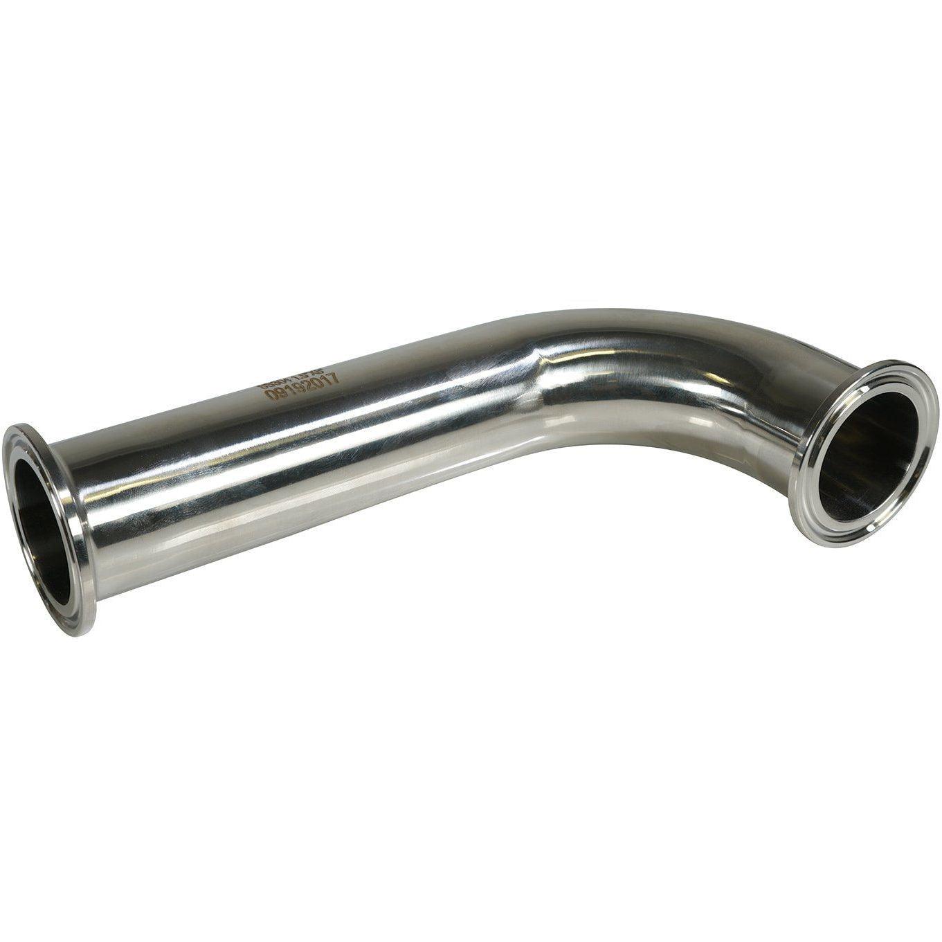 1.5" Tri-Clamp x 8" 90 Degree Bend - BVV High Desert Scientific