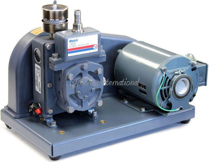 Welch 1400 DuoSeal 0.9 cfm 0.1 Micron Belt Drive Dual-Stage Pump - Welch High Desert Scientific