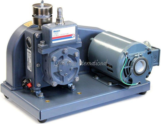 Welch 1400 DuoSeal 0.9 cfm 0.1 Micron Belt Drive Dual-Stage Pump - Welch High Desert Scientific