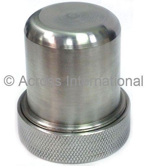 80ml Stainless Steel Grinding Jar w/ Lid (Item# MSS.80) - Across International High Desert Scientific