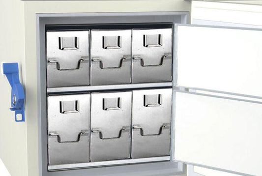 SST Storage Blocks with 2" Boxes for Ai G04 -86°C Freezers - Across International High Desert Scientific