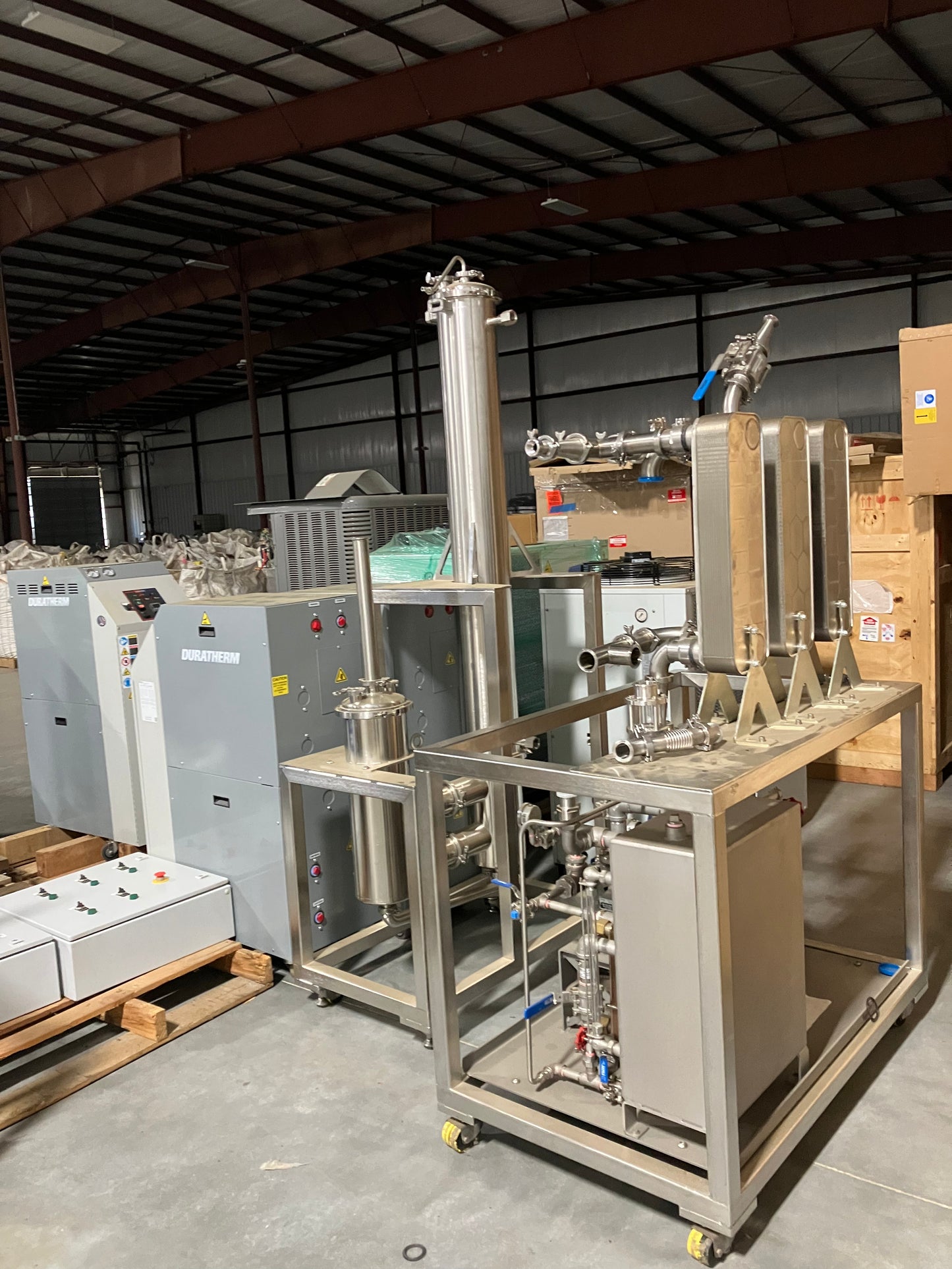 Delta Separations FFE-45 Falling Film Evaporator 45gal/hr