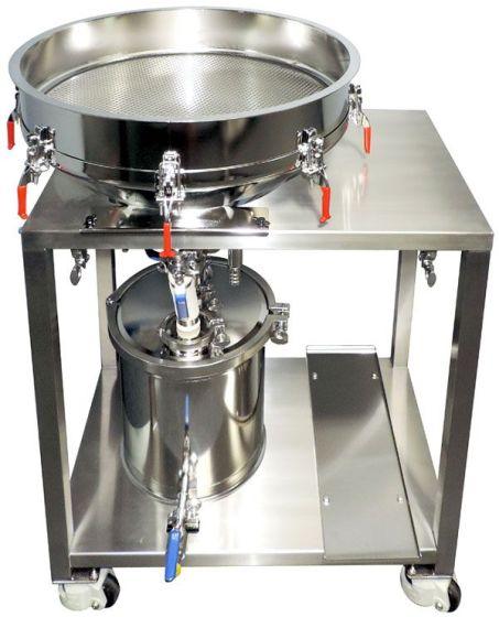 Infinity 1-3 Funnel Stainless Steel Winterization Filter Table - Infinity High Desert Scientific