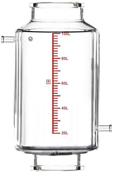 Double-Jacketed 100L Reactor Vessel for Ai R100f Filter Reactors - Across International High Desert Scientific