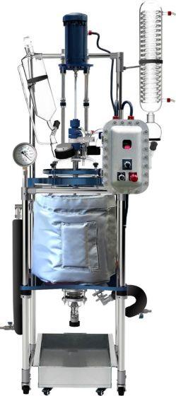 Ai 20L Jacket Reactor w/ Explosion-Proof Motor & Controller 220V - Across International High Desert Scientific