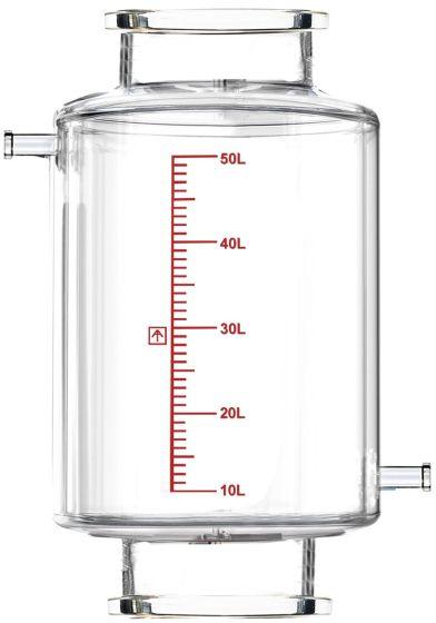 Single-Jacketed 50L Reactor Vessel for Ai R50f Filter Reactors - Across International High Desert Scientific