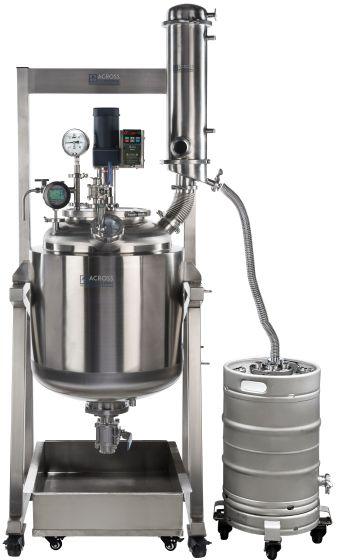 Ai Dual-Jacketed 100L 316L-Grade Stainless Steel Reactor - Across International High Desert Scientific