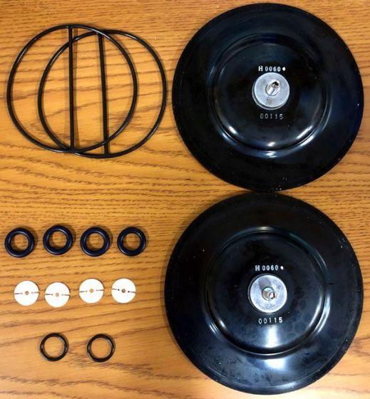 Dual Diaphragm Rebuild Kit for ULVAC UDP 6 cfm Pumps - ULVAC High Desert Scientific