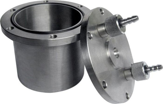 Stainless Steel Vacuum Grinding Jar - Across International High Desert Scientific
