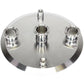 10" x (3) 1.5" x (2)1/4" FNPT Tri-clamp Endcap - BVV High Desert Scientific