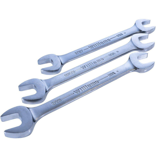 Williams Double Open End Chrome Wrench Set - Williams High Desert Scientific