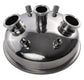 10" Tri-Clamp x (2) 2" Tri-Clamp x 1.5" Tri-Clamp x (4) 1/4" FNPT Hemispherical Lid - BVV High Desert Scientific