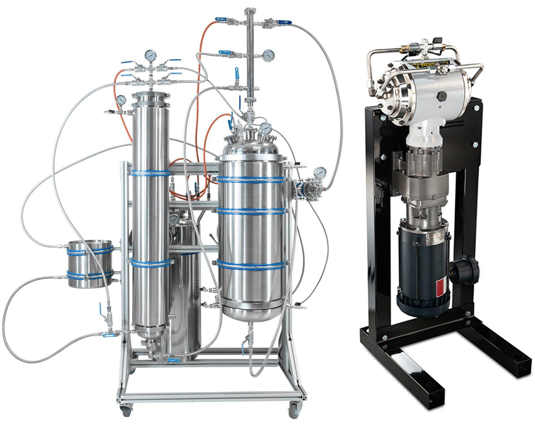 10LB Mercurius Jacketed Active Bidirectional Extractor with Recovery Pump - BVV High Desert Scientific