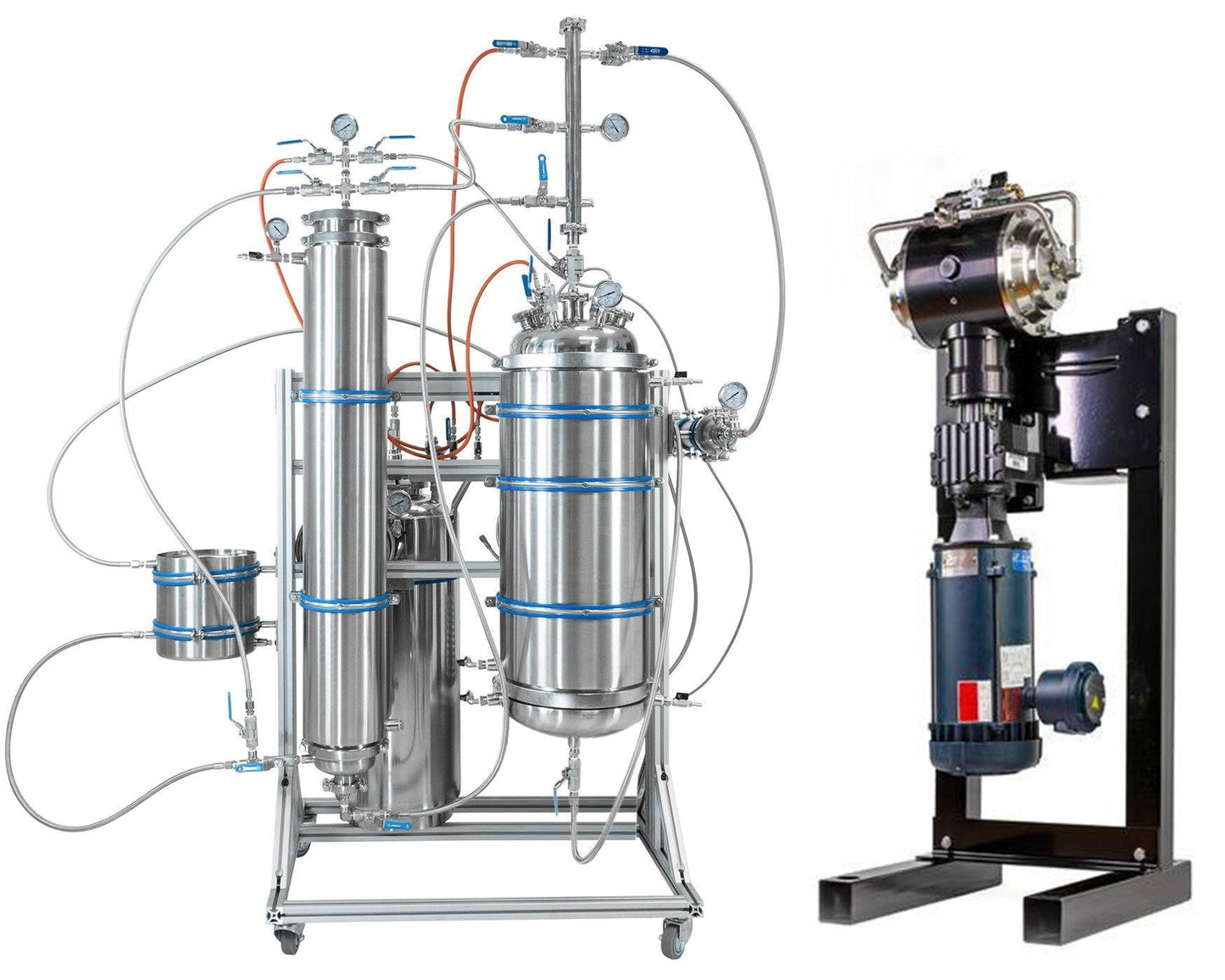 10LB Mercurius Jacketed Active Bidirectional Extractor with Recovery Pump - BVV High Desert Scientific