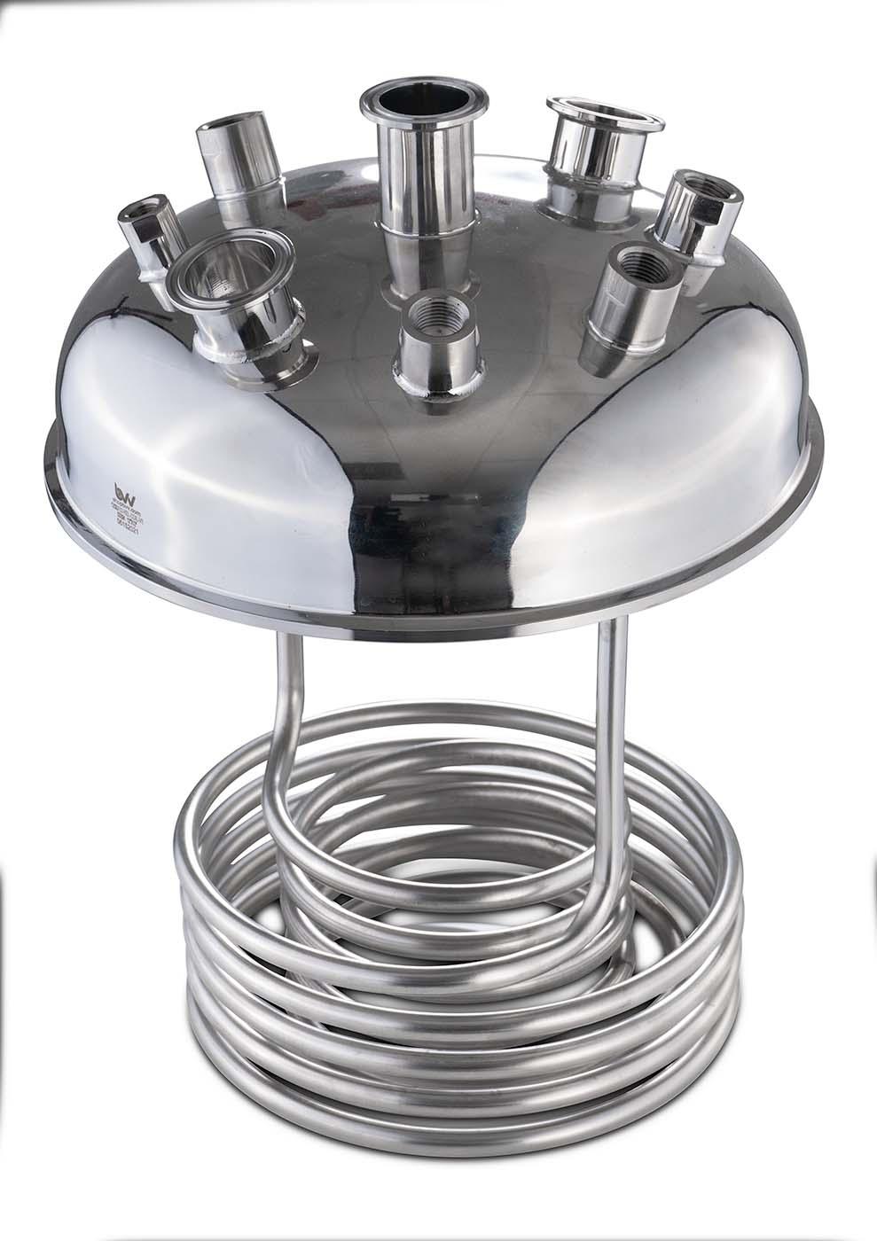 12" x 12" Hemi Lid with Coil V1 - BVV High Desert Scientific
