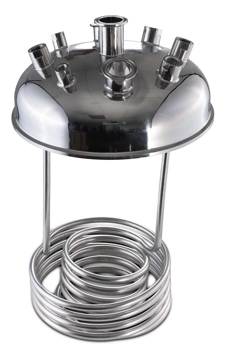 12" x 12" Hemi Lid with Coil V2 - BVV High Desert Scientific