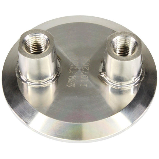 3" Tri-Clamp x (2) 1/4" FNPT - BVV High Desert Scientific